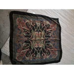 Scarf Preppy Country Club Elegant Neck Tie Purse Bling Hair Wrap Boho Top